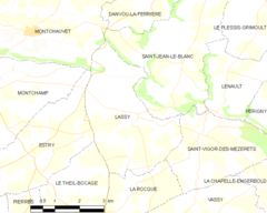 Map commune FR insee code 14357.png