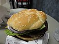 McDonald's Angus Deluxe hamburger