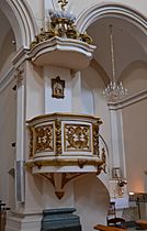 Púlpit de l'església de santa Àgueda, Xèrica