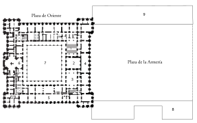 Royal Palace Madrid plan