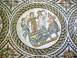 Archivo:Sabratha - Museum mit Funden aus der Römerzeit, Mosaik 05