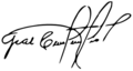 Signature of Celso Torrelio (1933-1999)