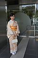 Stylish person at Fukuoka City Hall