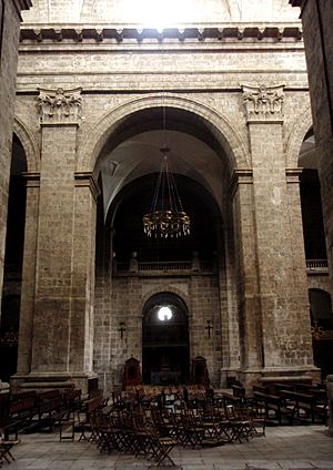 Archivo:Valladolid (España), Catedral. Alzado interior de un tramo