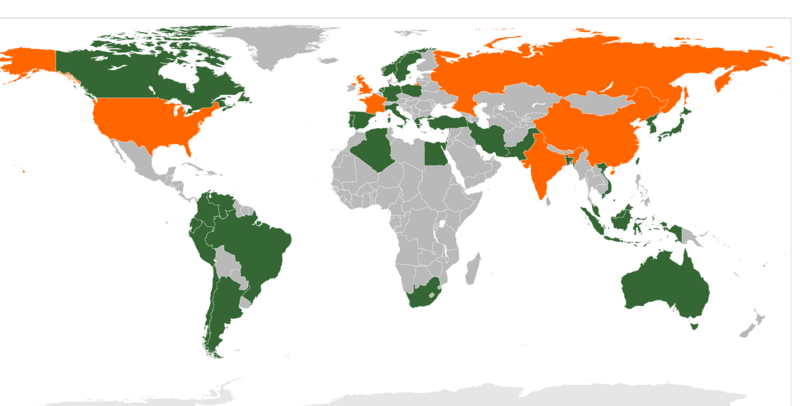 Worldmap Submarines