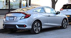Archivo:2017 Honda Civic EX-T coupe rear 1.21.19