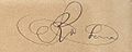 Autographe Rossend Serra i Pages