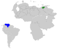 Basileuterus griseiceps map