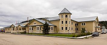 Biblioteca pública, Dawson City, Yukón, Canadá, 2017-08-27, DD 31