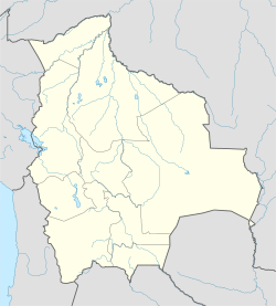 Charaña ubicada en Bolivia