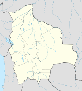 Oruro ubicada en Bolivia