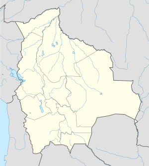 Uyuni ubicada en Bolivia
