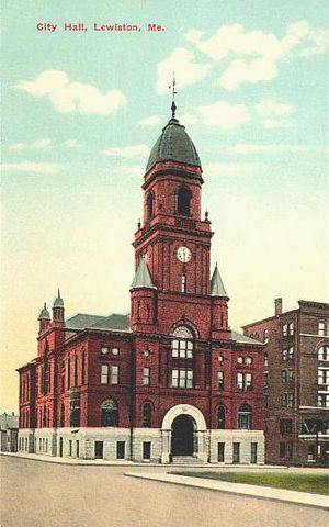 Archivo:City Hall, Lewiston, ME