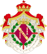 Coat of Arms of Carmen, 1st Duchess of Franco, Spanish Grandee.svg