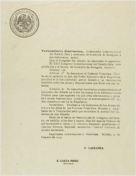 Archivo:Desconocimiento de Victoriano Huerta como Jefe del Poder Ejecutivo de la República