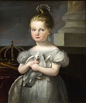 Archivo:Doña Isabel II, niña, José de Madrazo