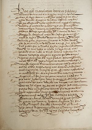 Archivo:Documento de donación de las villas y castillos de Denia y Ayora por el rey Juan II de Aragón a Diego Gómez de Sandoval y Rojas (1431)