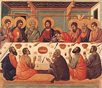 Duccio di Buoninsegna - Last Supper - WGA06786