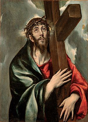 Archivo:El Greco - Jesús con la Cruz a cuestas
