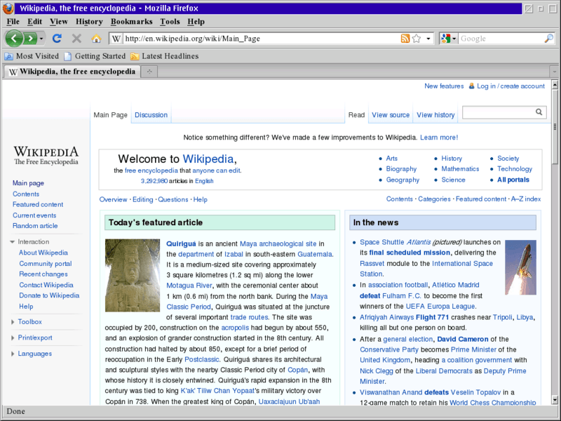 Firefox 3.5.4 on OS2 Warp4