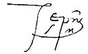 Firma de Juan de Quevedo Villegas, O.F.M.