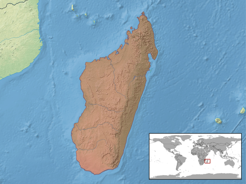 Furcifer oustaleti distribution