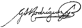 Guillermo Rodriguez Lara signature