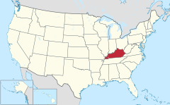 Kentucky in United States.svg