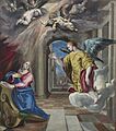 L'Anunciació, Doménikos Theotokópoulos (El Greco), segle XVI