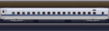 Line scan photo of Shinkansen N700A Series Set G13 in 2017, car 10