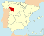 Localización de la provincia de Zamora.svg