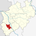Locator map BM in North Rhine-Westphalia
