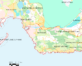 Map commune FR insee code 13056