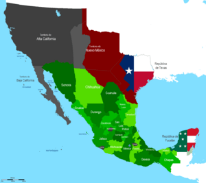 Archivo:Mapa de Mexico 1845
