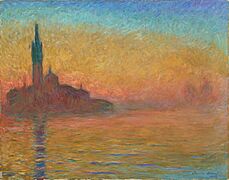 Monet, Claude - Twilight, Venice - Artizon Museum