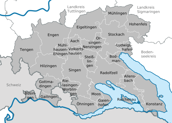 Municipalities in KN