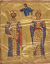 Archivo:Nicephorus III and Maria of Alania BnF Coislin79 fol2bis