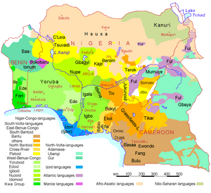 Archivo:Nigeria Benin Cameroon languages