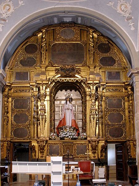 Archivo Oviedo Iglesia del Convento de Santo Domingo, interior 19
