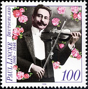 Archivo:Paul Lincke (timbre allemand)