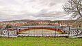 Plaza de toros y panorámica de Los Santos