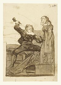 Archivo:Pygmalion and Galatea (Goya)