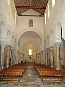 San Cebrián de Mazote iglesia mozarabe nave central ni