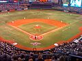 Tropicana Field opening day 2009