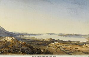 Archivo:Vue générale du siège de Toulon le 30 novembre 1793