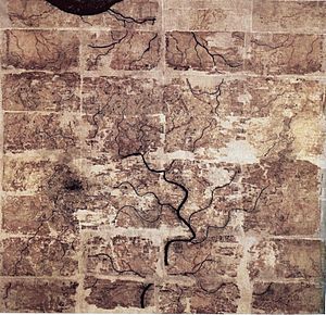 Archivo:Western Han Mawangdui Silk Map