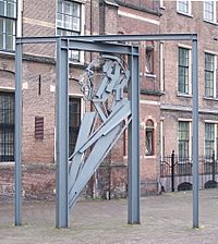 Archivo:Willem Drees Monument Eric Claus