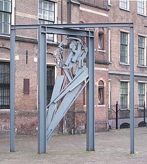 Archivo:Willem Drees Monument Eric Claus