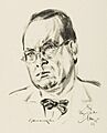 Willi Baumeister by Emil Stumpp, 1927