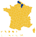 Élection présidentielle de 2017 par département T2